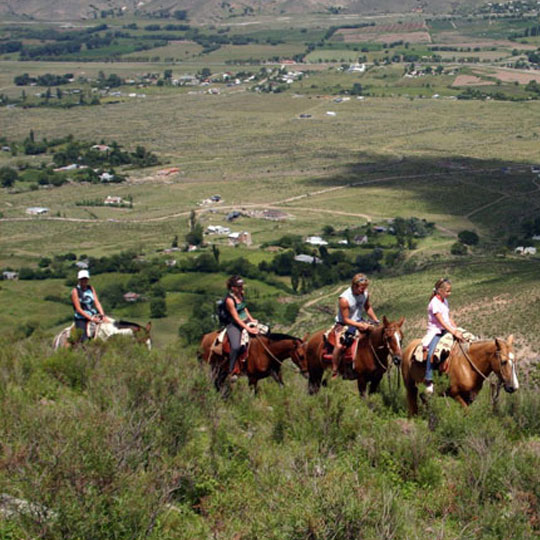 Actividades de La Guadalupe en Tafí del Valle, provincia de Tucumán, Argentina