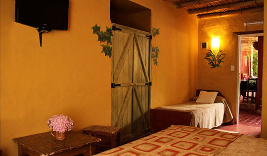 Fotos de las Habitaciones de Posada La Guadalupe en Tafí del Valle, provincia de Tucumán, Argentina